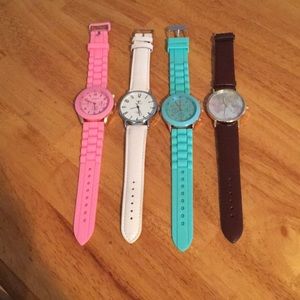 4 fashion watches